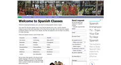 Desktop Screenshot of basicspanishclasses.com