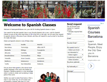Tablet Screenshot of basicspanishclasses.com